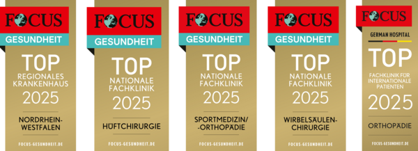 FOCUS Gesundheit: TOP Regionales Krankenhaus NRW